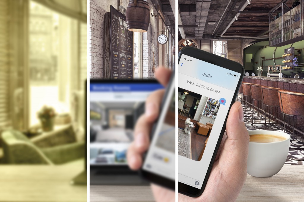 Senior Woman hiking in a beautiful red rock canyon